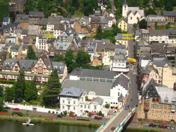Ferienwohnung Burgblick ทราเบิน-ทราร์บาค ภายนอก รูปภาพ